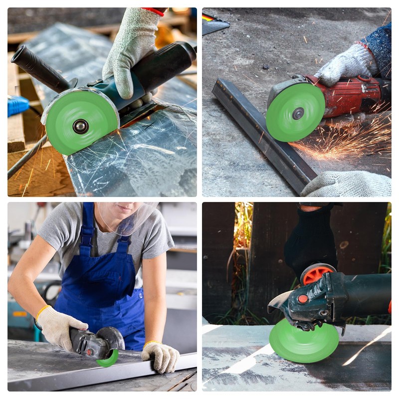 sourcing map 5 Pack Glass Cutting Disc 4Inch for rotary