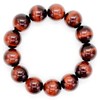 Shikui b464 Red Tiger Eye Bracelet, 0.7 inches (18 mm),