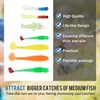RoseFlower 146 Pieces Fishing Lure Kits Mixed Universal Artificial Soft