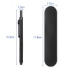 AUAUY 4 in 1 Multicolor Pen,Metal Cased Multifunction Pen,Gravity Sensor