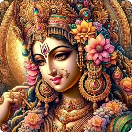 After Dark Crafting Hindu Goddess Parvati 100% waterproof  vinyl decal sticker - many sizes - 3 inches