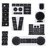 Wjelet Sticker for Volkswagen Centre Console Repair Kit Fix Scratch-Resistant