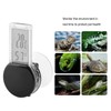 Cisixin Reptile Thermometer Hygrometer Electronic Waterproof Thermometer with Built-in Sensor