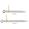 Spring Caliper,Spring Compass Measuring Tool,Carbon Steel Brass Flat Leg Inside