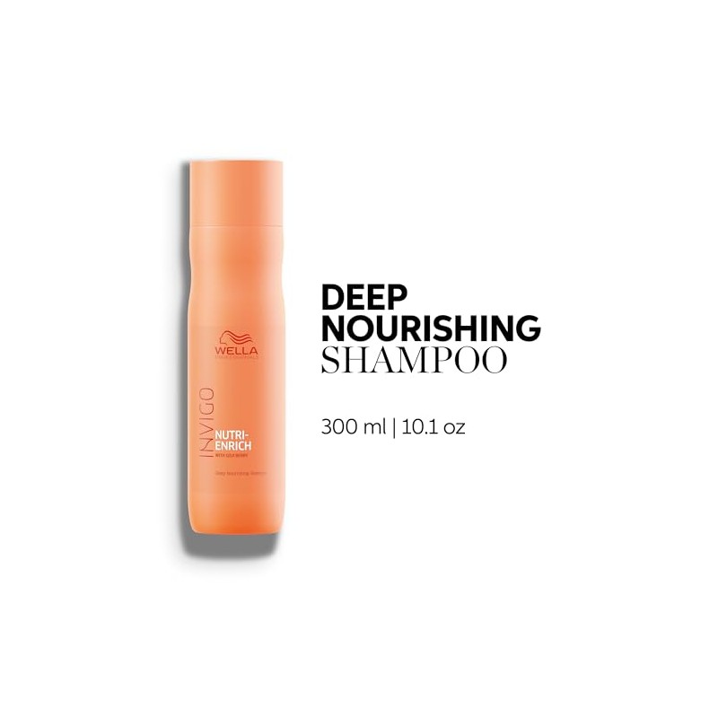 Wella Professionals Invigo Nutri-Enrich Champú Nutrición Profunda Para Cabello Seco