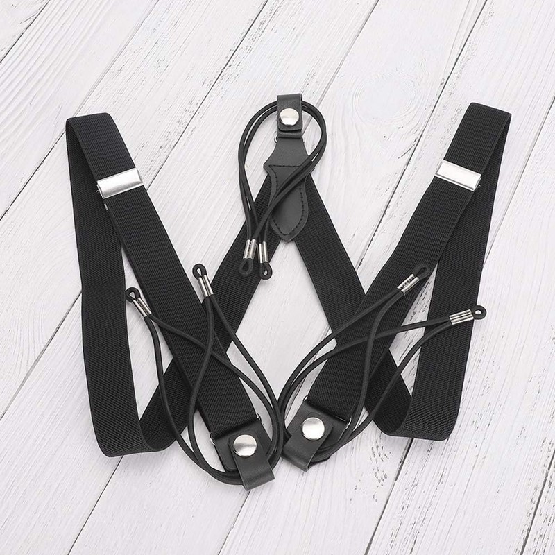 Tirantes en Forma de Y con Correas ajustables.