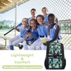 KAVIGOR Youth Baseball Bag, Softball Bag for Girls & Boys,