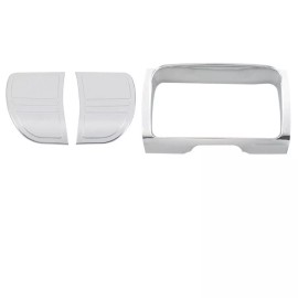 Unbranded Tri Line Stereo Trim Fairing Cover For Harley Electra Street Glide FLHT 2014-Up