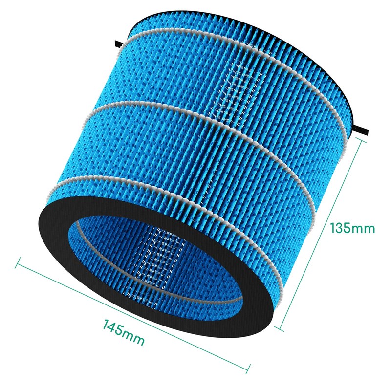 Afloia Washable Humidifier Filter, Wicking Filter, Durable Wet Curtain, Compatible