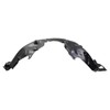 TRQ Front Right Inner Fender Liner Black Passenger Side Compatible