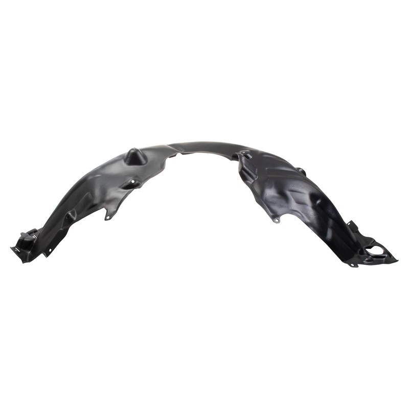 TRQ Front Right Inner Fender Liner Black Passenger Side Compatible
