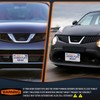 No Drill Front Bumper Tow Hook License Plate Mount Relocator