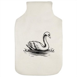 'Graceful Swan' Hot Water Bottle Cover (HW00035266)