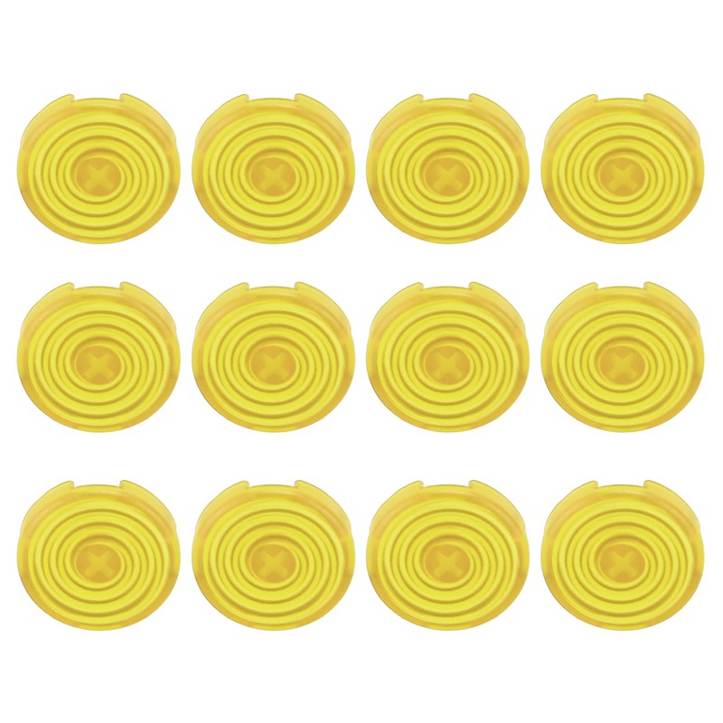 12pcs Arcade Button Cover Replace Mechanical Push Button Cover for