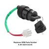 Roykaw Golf Cart Ignition Key Switch Compatible with Yamaha G19