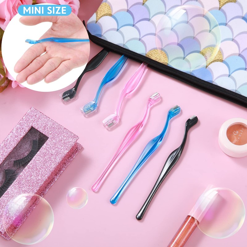 6Pcs Eyebrow Razor Mini Eyebrow Razor Trimmer Female Face Shaver