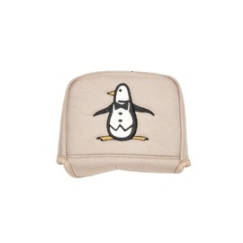 Munsing Wear MG5SHC55M Men's BG00 Headcover, Putter Cover, Neo Mallet Shape, Penguin Logo, Golf, BG00 (beige)