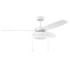 Craftmade INT52W3 Intrepid 52" Ceiling Fan with LED Light, 3