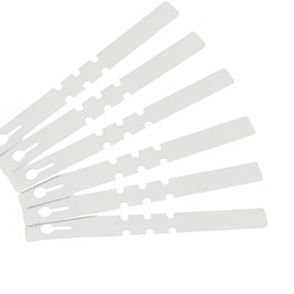 200 PCS Plastic Plant Tree Tags and Labels Waterproof for Indoor Outdoor Plants Garden Plant Tags Wrap Around Plant Labels Adjustable Hanging Plant Tags Markers