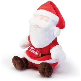 Trudi Santa Claus Sitting Santa Claus Doll Plush Stuffed Doll Santa Claus Gift 14 x 23 x 7 cm Size XS Christmas Model 29627