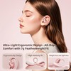 Wireless Earbuds for Women, Bluetooth Headphones with LED Display,Over Ear