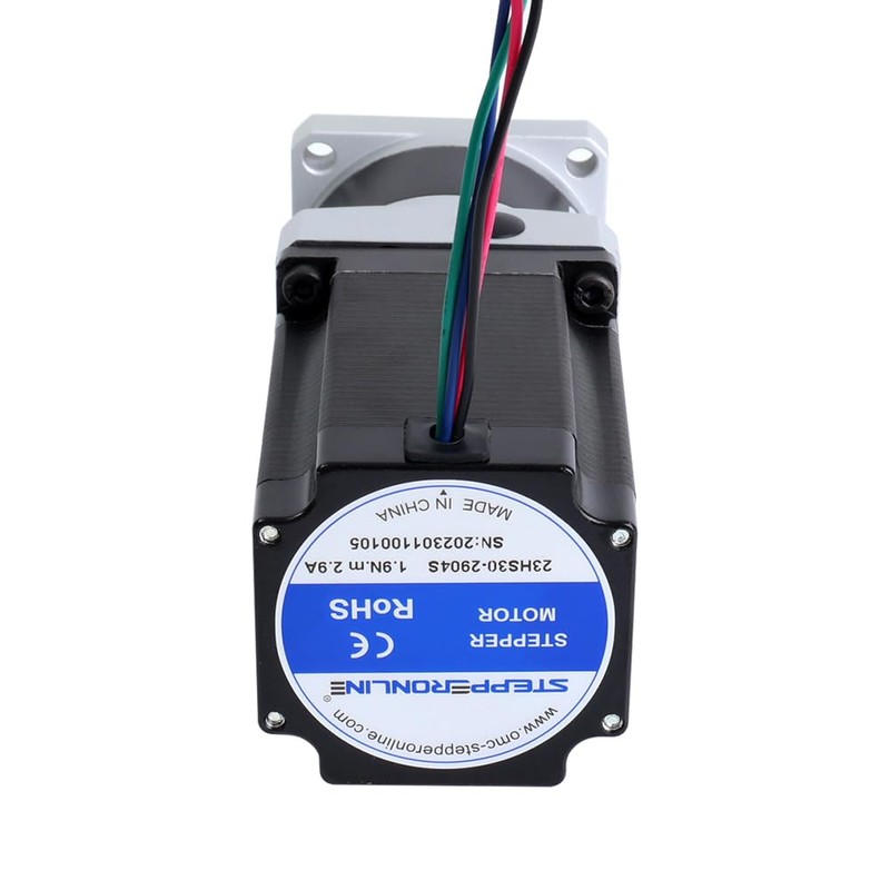 STEPPERONLINE Nema 23 Stepper Motor L=76.5mm Gear Ratio 5:1 50arcmin