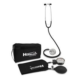 Kit Baumanometro Aneroide Manual Con Estetoscopio Y Maletin