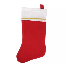Unbranded 12 Christmas Holiday Fabric Stockings 17"L New