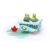Trousselier 6295005 Spieluhr mit tanzenden Figuren für Kinder, Frösche, magnetisch,