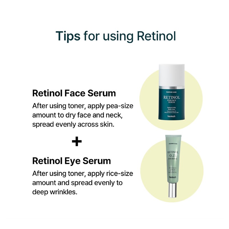 heimish [heimish]Marine Care Retinol For Face Serum 50ml