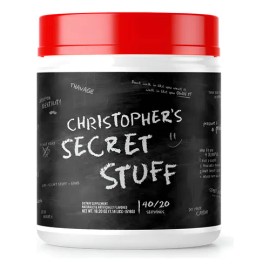 Raw Nutrition Pre Entreno Christophers Secret Stuff 40 Serv Sin Sabor                                                                                 
