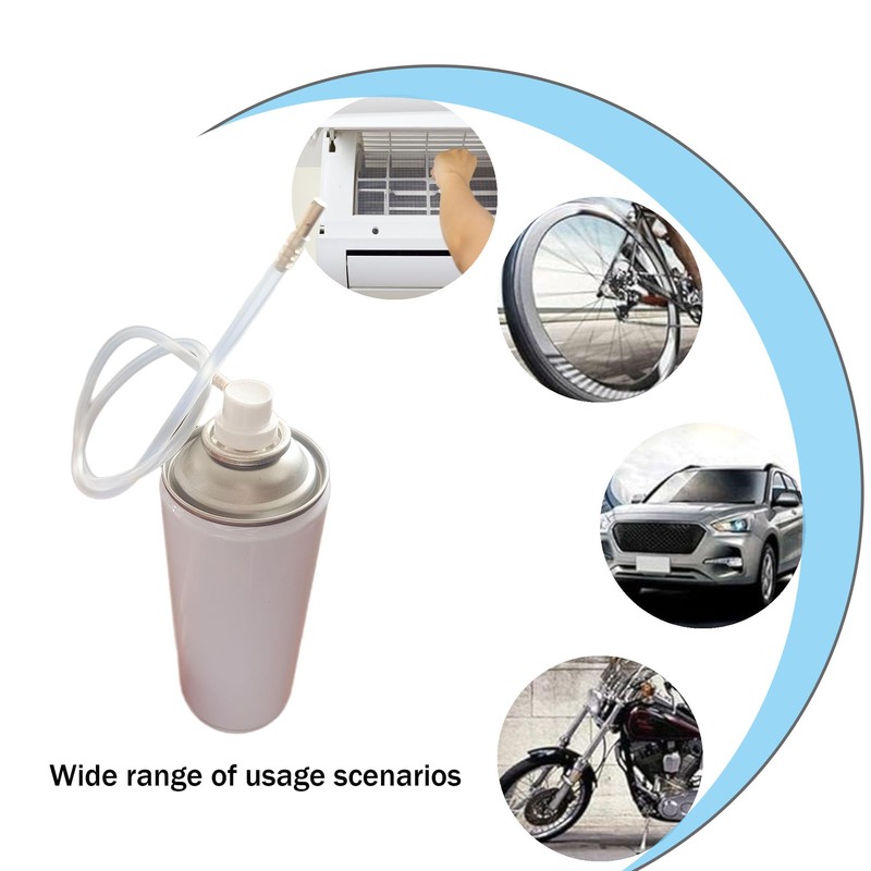 aeobdai 4PCS Pack Spray Can Extension 50cm with Metal Spray