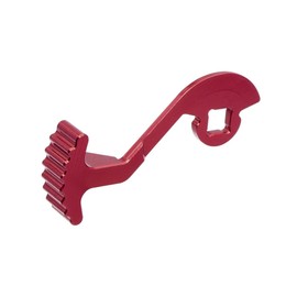 JOYSOG RC Transmitter Steering Wheel Trigger One-Handed Control Adapter for Flysky NB4 /Noble Lite /NB4 PRO Controller Transmitter Upgrade Parts (red)