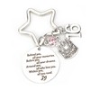 MUCOOS 16th Birthday Keychain,Sweet 16 Keychain,16th Birthday Gifts for Women,Sweet 16 Gifts for Friends Girlfriend Daughter