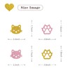 MonMon & Craft Cat Paw Print Cupcake Toppers/Kitten Birthday Cupcake