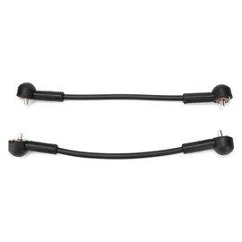 Ausla 2pcs LR038051 Links Rechts Hintere Heckklappe Stützgurte Kabel Raudes ABS -Material Direkter Ersatz Einfacher Installation für L322 Alle Modelljahre