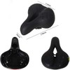 Wide Soft Bike Seat Cushion Shockproof Design Big Bum Extra