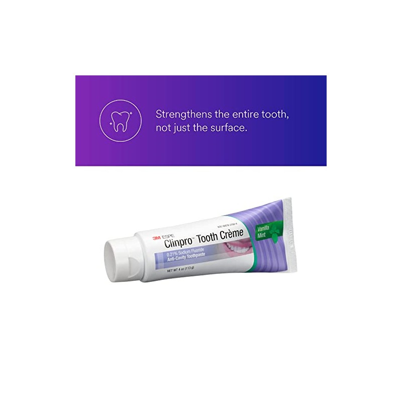 3M - Crema dental anticaries Clinpro Tooth Creme 0.21% NAF