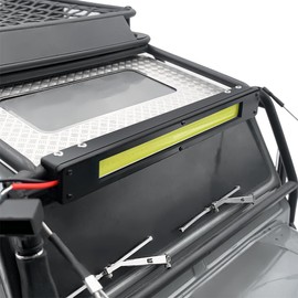 RCLIONS RC Light Bar Roof Rack LED Lamp for TRX4 Defender 1/10th RC Crawler Car Upgrades Parts