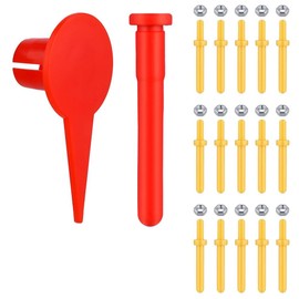 Byttlerom 15pcs -Wheel Parts, with Prize Wheel Pointer Reusable Prize Wheel Replacement Parts Prize Wheel Pegs Kit
