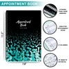 Appointment Book – Undated Salon Appointment Book, Daily＆Hourly Schedule Book
