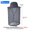 Fishing Hat Sun Protection Hat Mosquito Head Net for Outdoors
