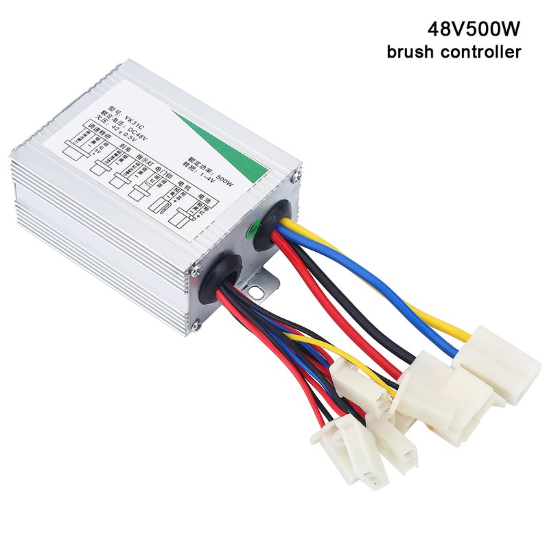 48V 500W Motor Brushed Controller Box for Electric Bicycle Scooter