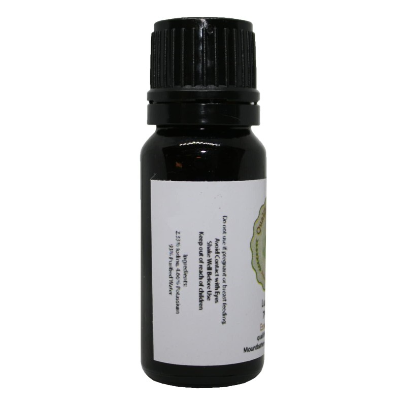 Lugols Iodine Solution 7% - 10ml - with Dropper Insert