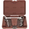 Paramount 7 Piece Metric Ratcheting Combination Wrench Set: 10mm to