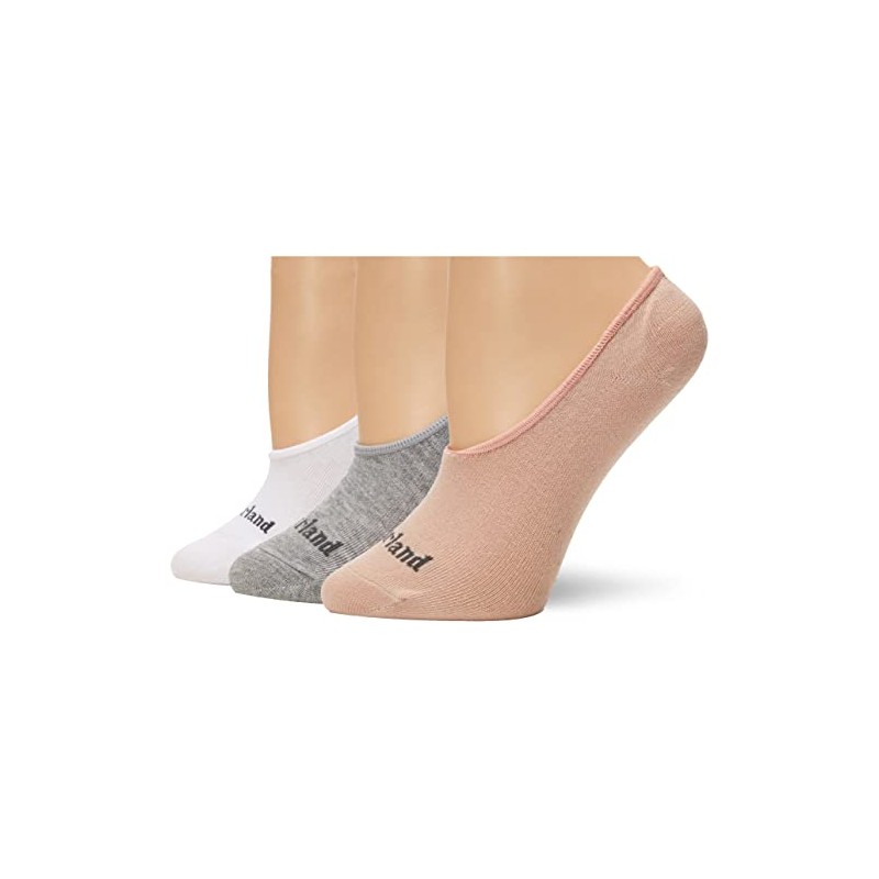 Timberland Women's 6-Pack Basic Low Liner Socks, Rose Multi, One