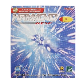 ニッタク(Nittaku) 卓球 ラバー ハモンド 裏ソフト 高弾性 NR-8527 レッド 厚