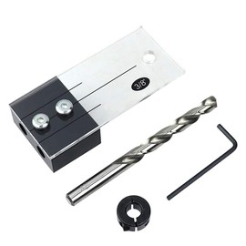 Pocket Hole Jig Woodworking Drilling Guide Tool for Woodworking Drilling Guide 3/8”