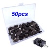 KILIGEN 50pcs Self Locking Push Button Switch for KAN-28 Flashlight