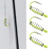eMagTech 20Pcs Spring Fishing Hooks, Size 10# High Carbon Steel
